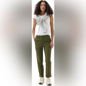 Gap Womens Downtown Khaki Pant Size 4 Tall